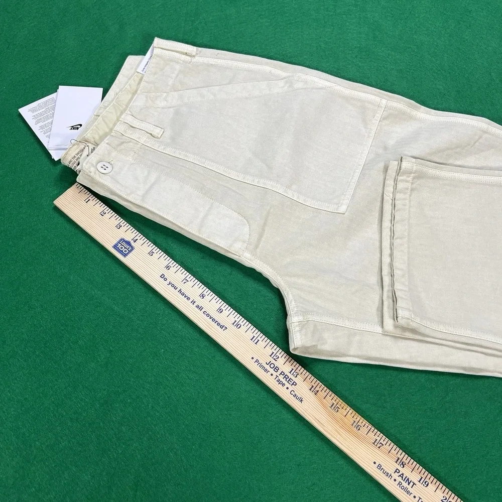 Nike Life Fatigue Pants Cotton Canvas Light Khaki Men's Size 32 New No TAG